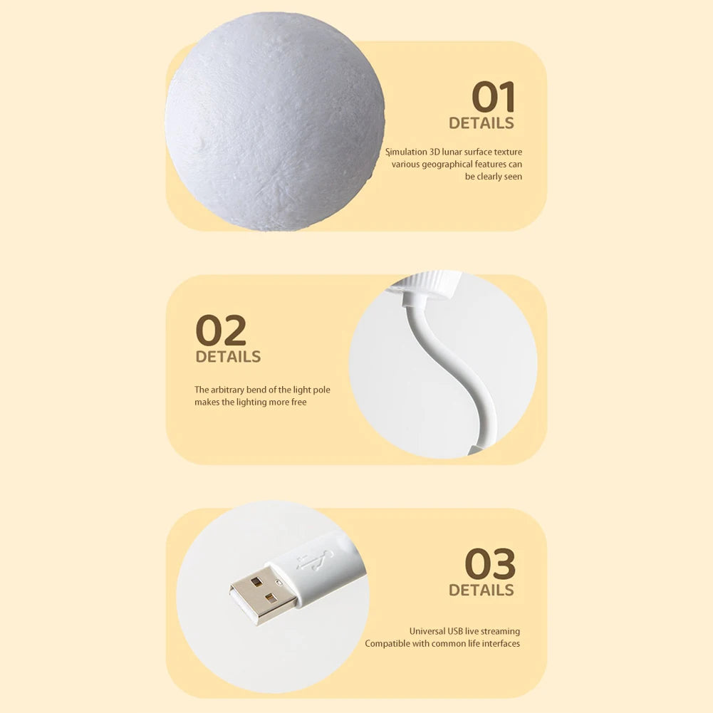 USB MoonLamp - lightstrips