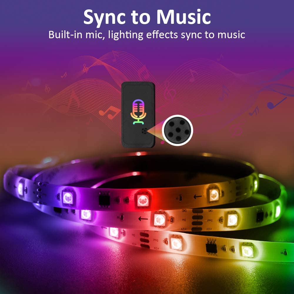 The "Big One" LED LightStrips™ (Music version) - lightstrips