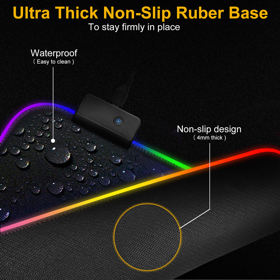 The LightMouseMat - lightstrips