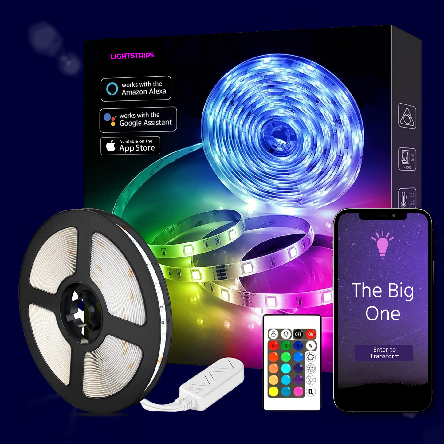 The "Big One" LED LightStrips™ (WIFI version) - lightstrips
