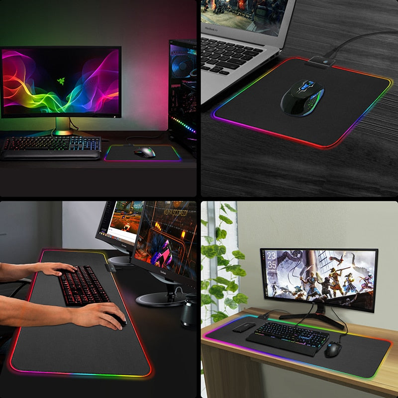 The LightMouseMat - lightstrips