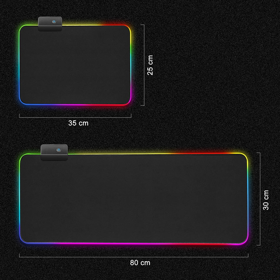 The LightMouseMat - lightstrips