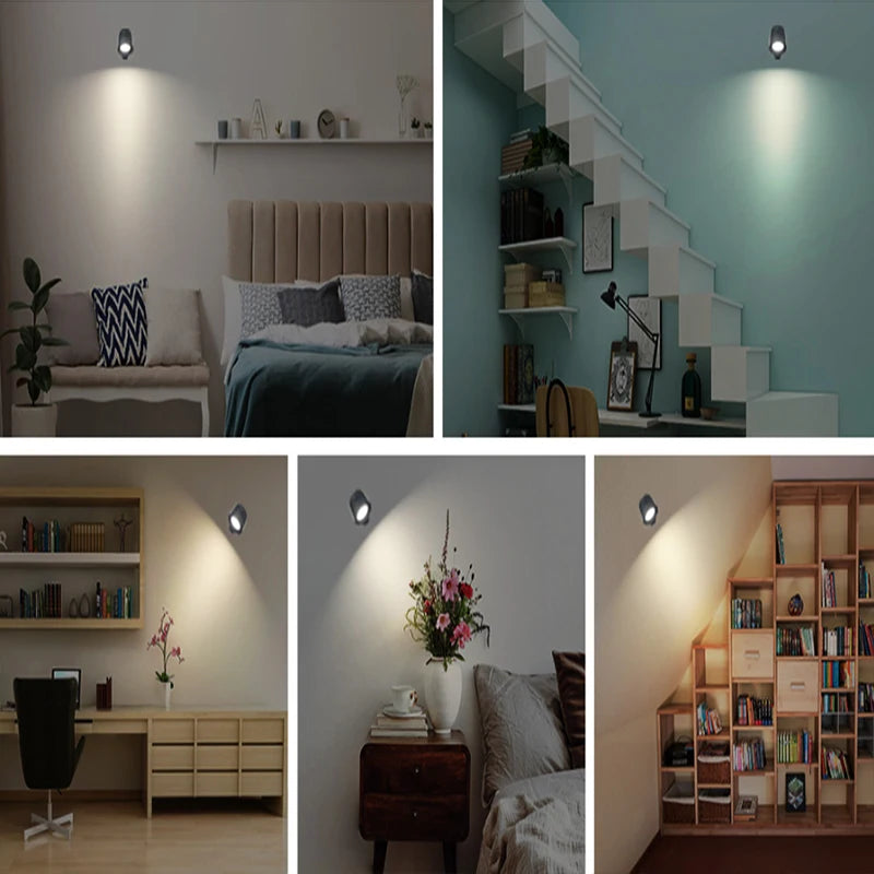 Rotating Wall Lights