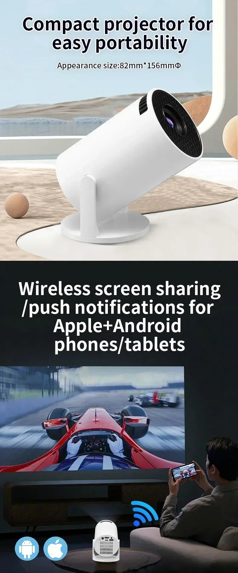 The Window Projector - lightstrips