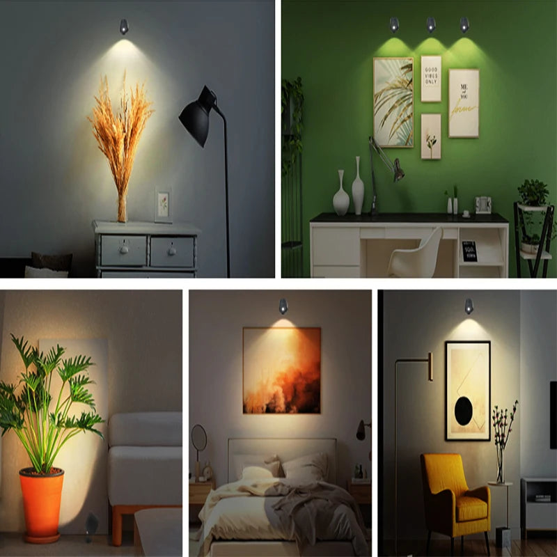 Rotating Wall Lights