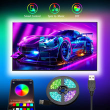 Load image into Gallery viewer, The Original LED LightStrip™ (USB + Bluetooth) - lightstrips